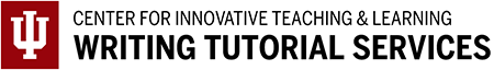 Writing Tutorial Services - IU Bloomington Logo